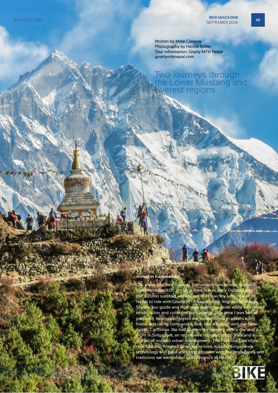 BIKE Magazine Preview Pages
