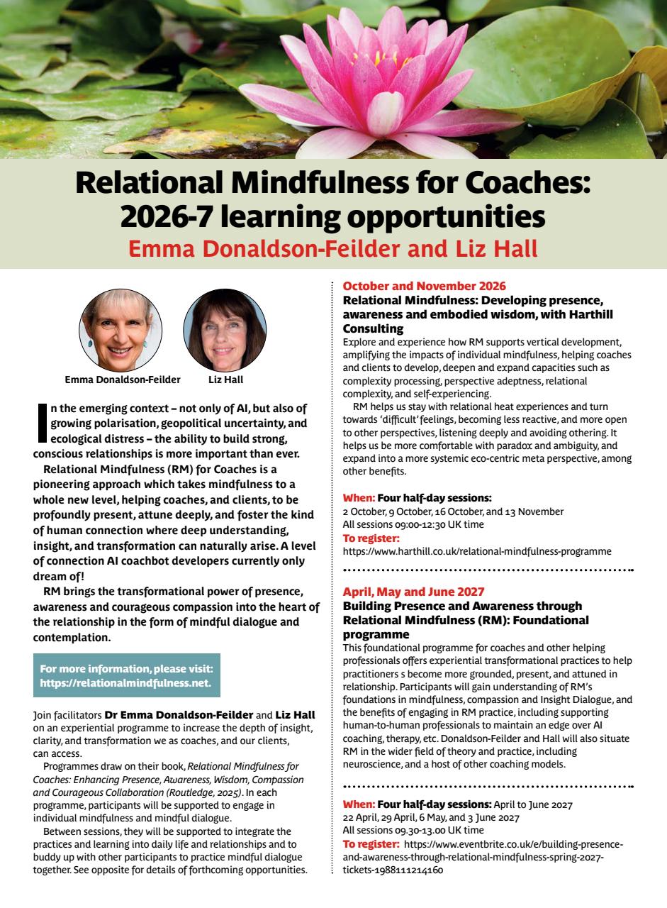 Coaching at Work Preview Pages