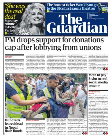 The Guardian Newspaper issue Thursday, 27 August 2026