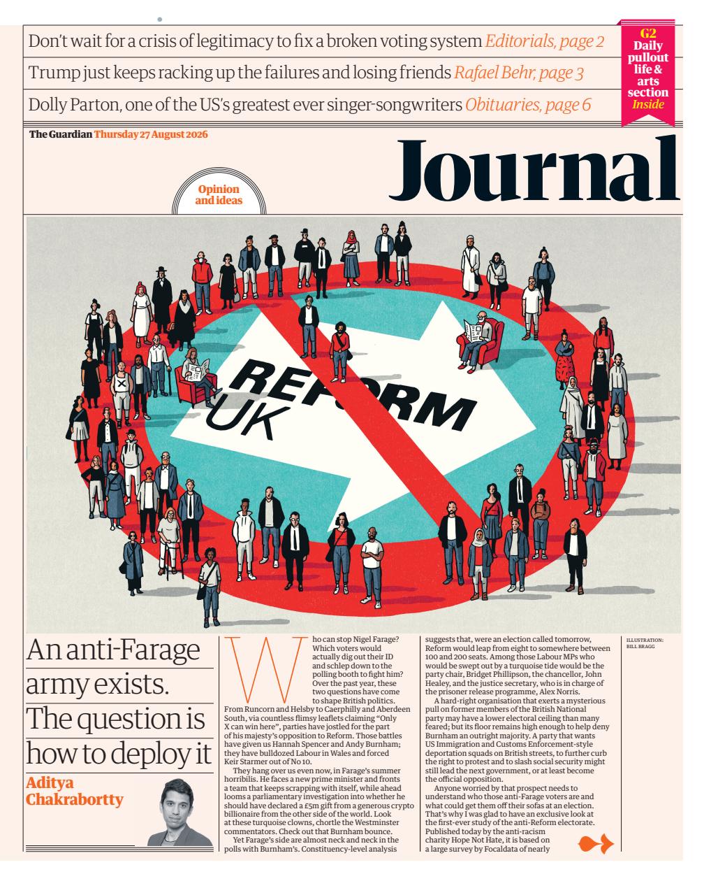 The Guardian Newspaper Preview Pages