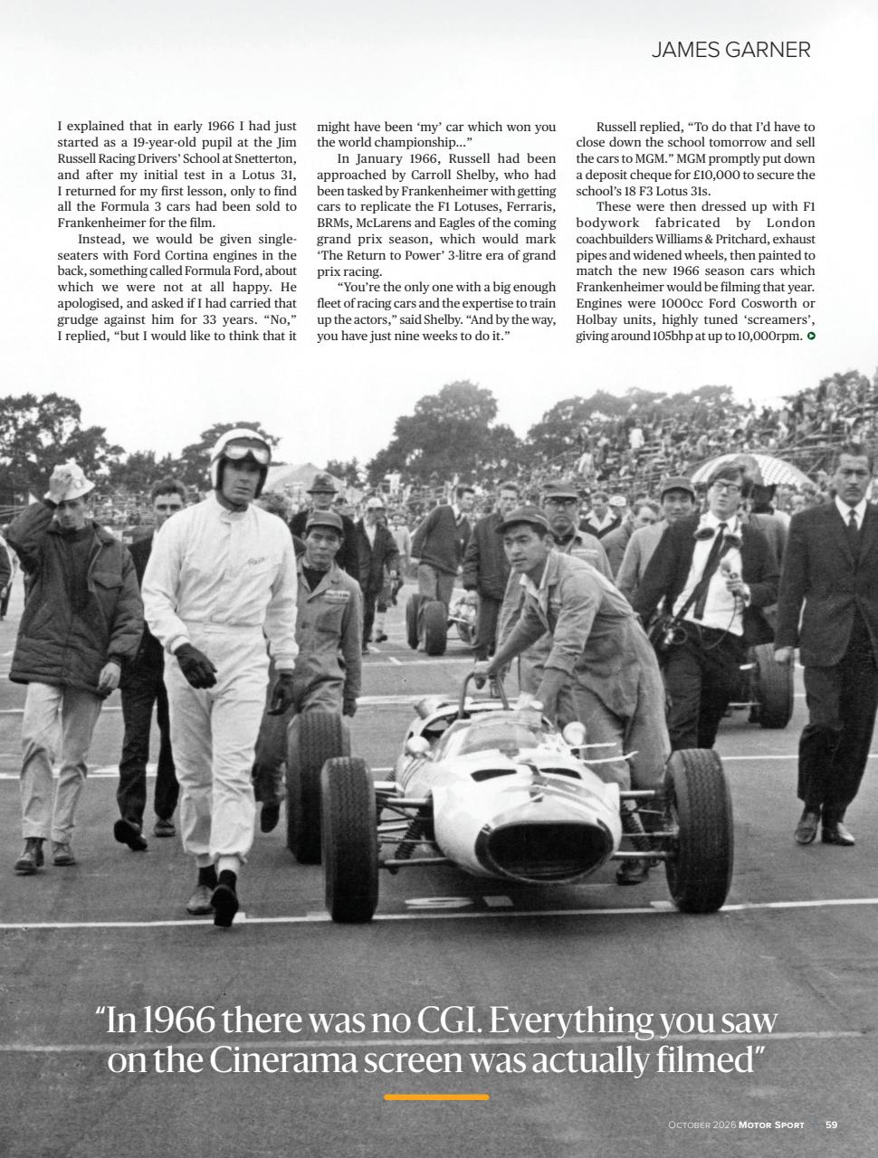 Motor Sport Magazine Preview Pages