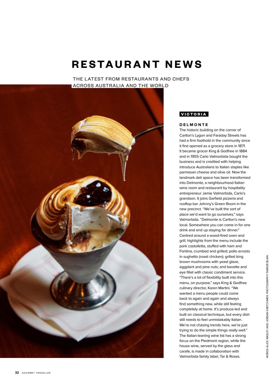 Australian Gourmet Traveller Preview Pages
