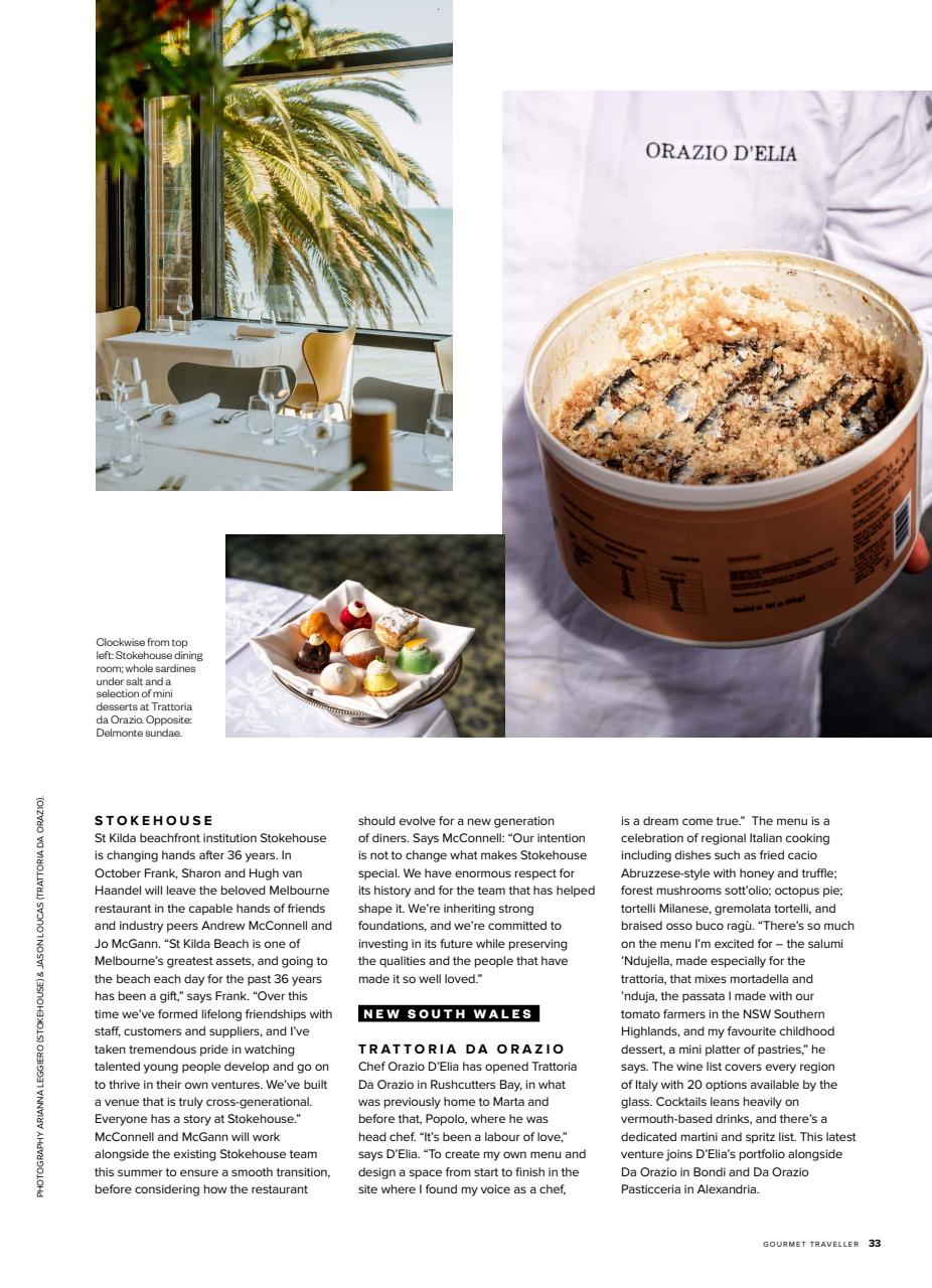 Australian Gourmet Traveller Preview Pages