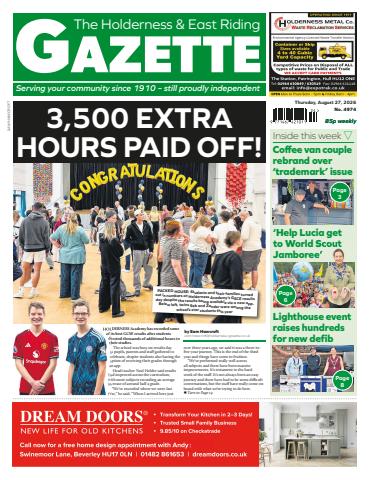 Holderness Gazette August 27, 2026 issue Holderness Gazette August 27, 2026