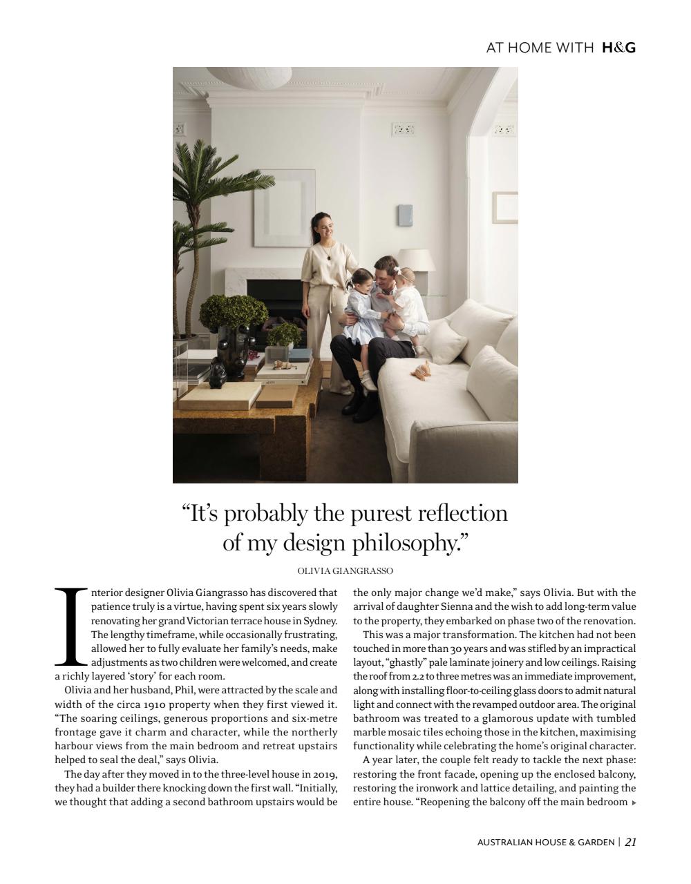 Australian House and Garden Preview Pages