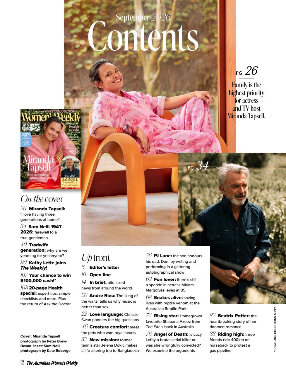 Australian Women's Weekly Preview Pages