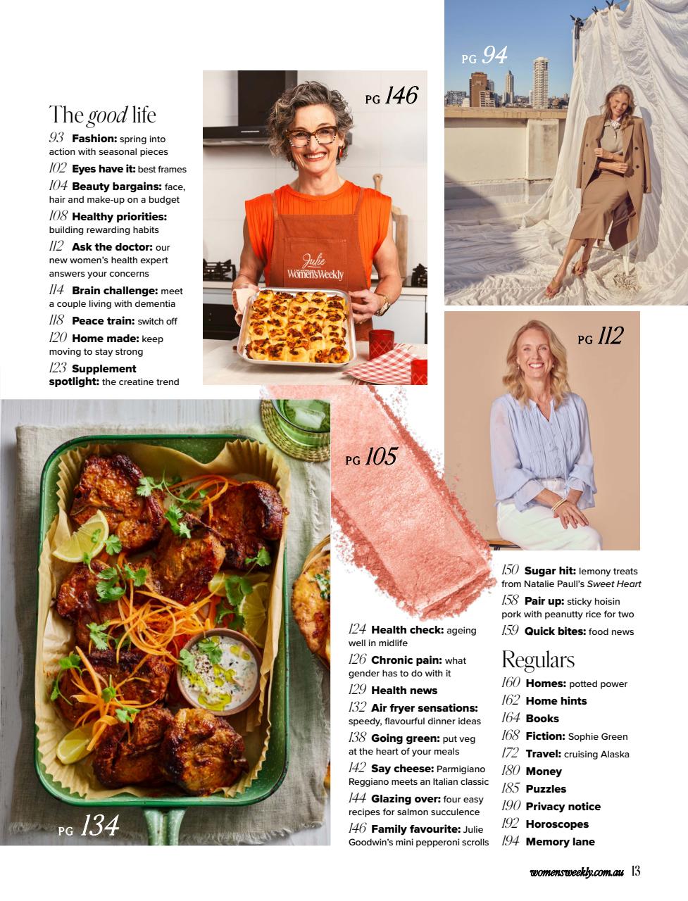 Australian Women's Weekly Preview Pages