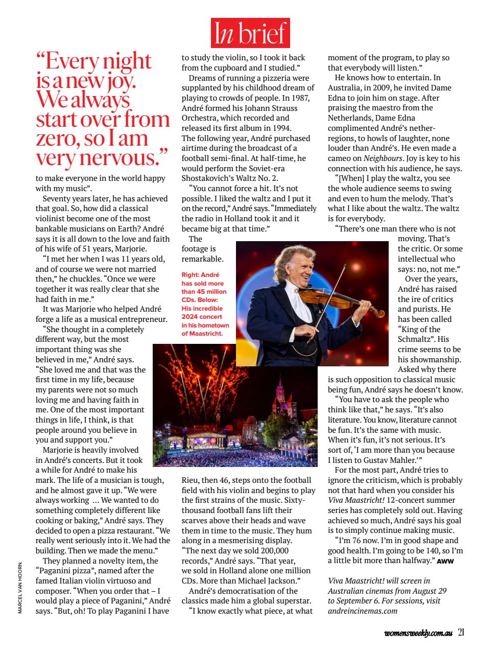 Australian Women's Weekly Preview Pages