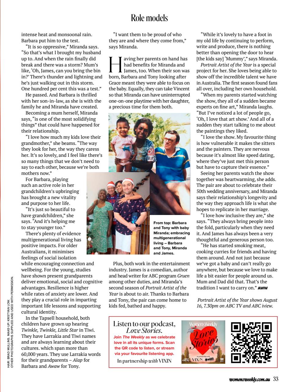Australian Women's Weekly Preview Pages