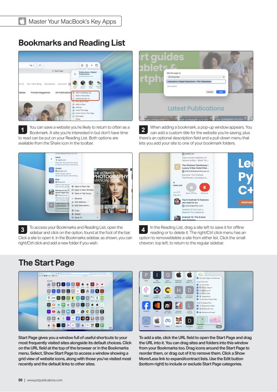 MacBook & macOS The Complete Manual Preview Pages