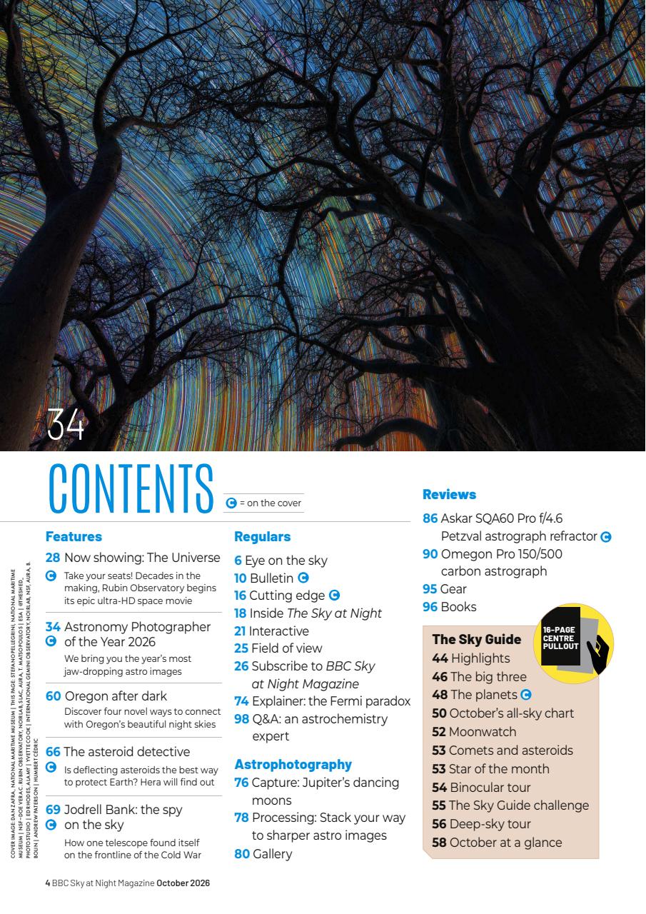 BBC Sky at Night Magazine Preview Pages