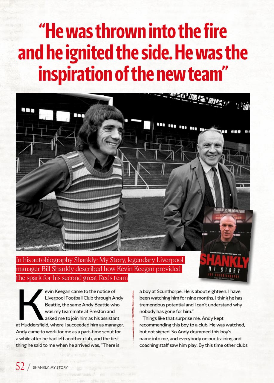 Liverpool FC Programmes Preview Pages