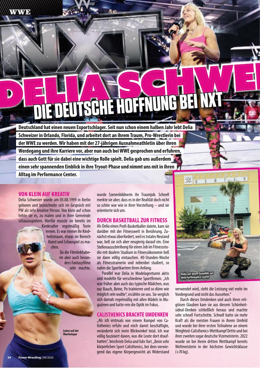 Power-Wrestling Preview Pages