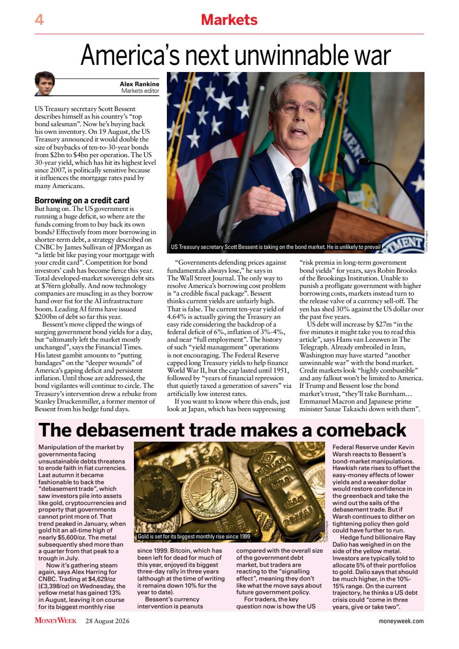 MoneyWeek Preview Pages