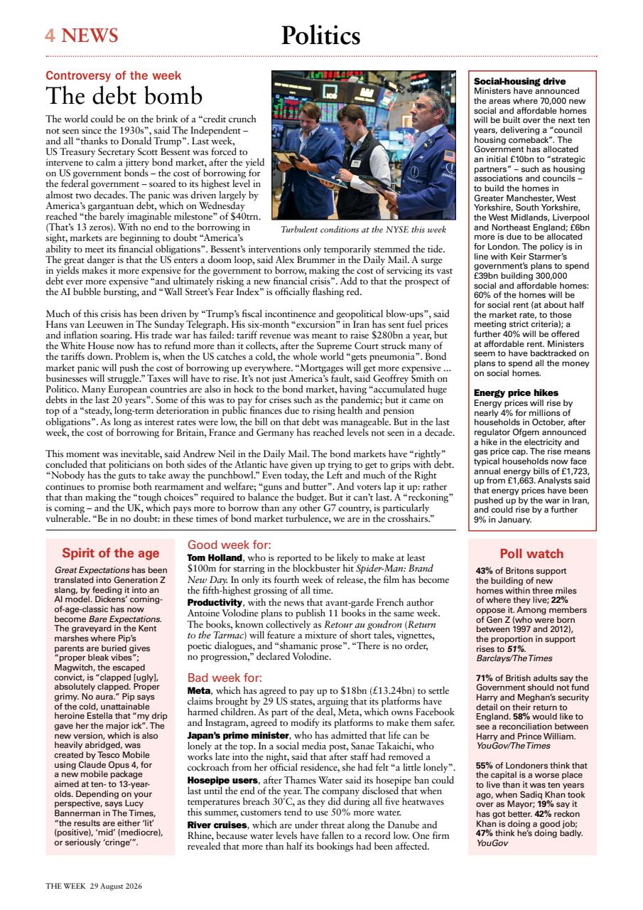 The Week Preview Pages