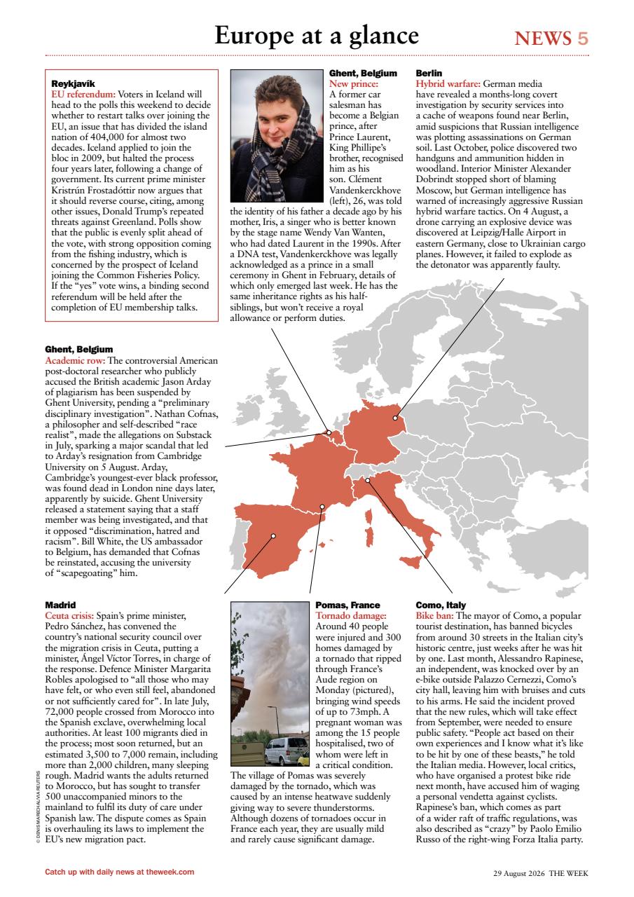 The Week Preview Pages