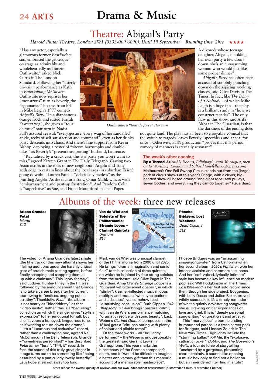 The Week Preview Pages