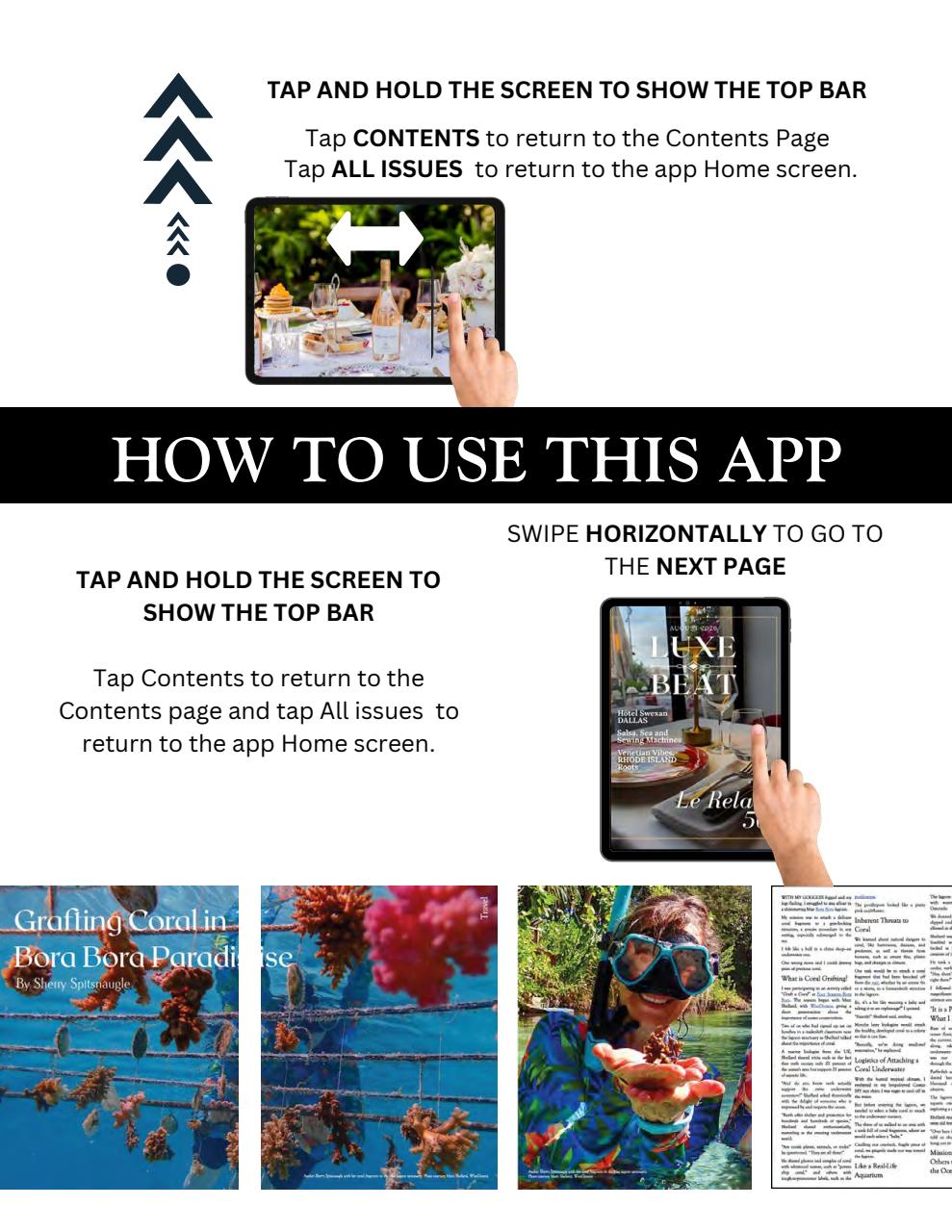 Luxe Beat Magazine  Preview Pages