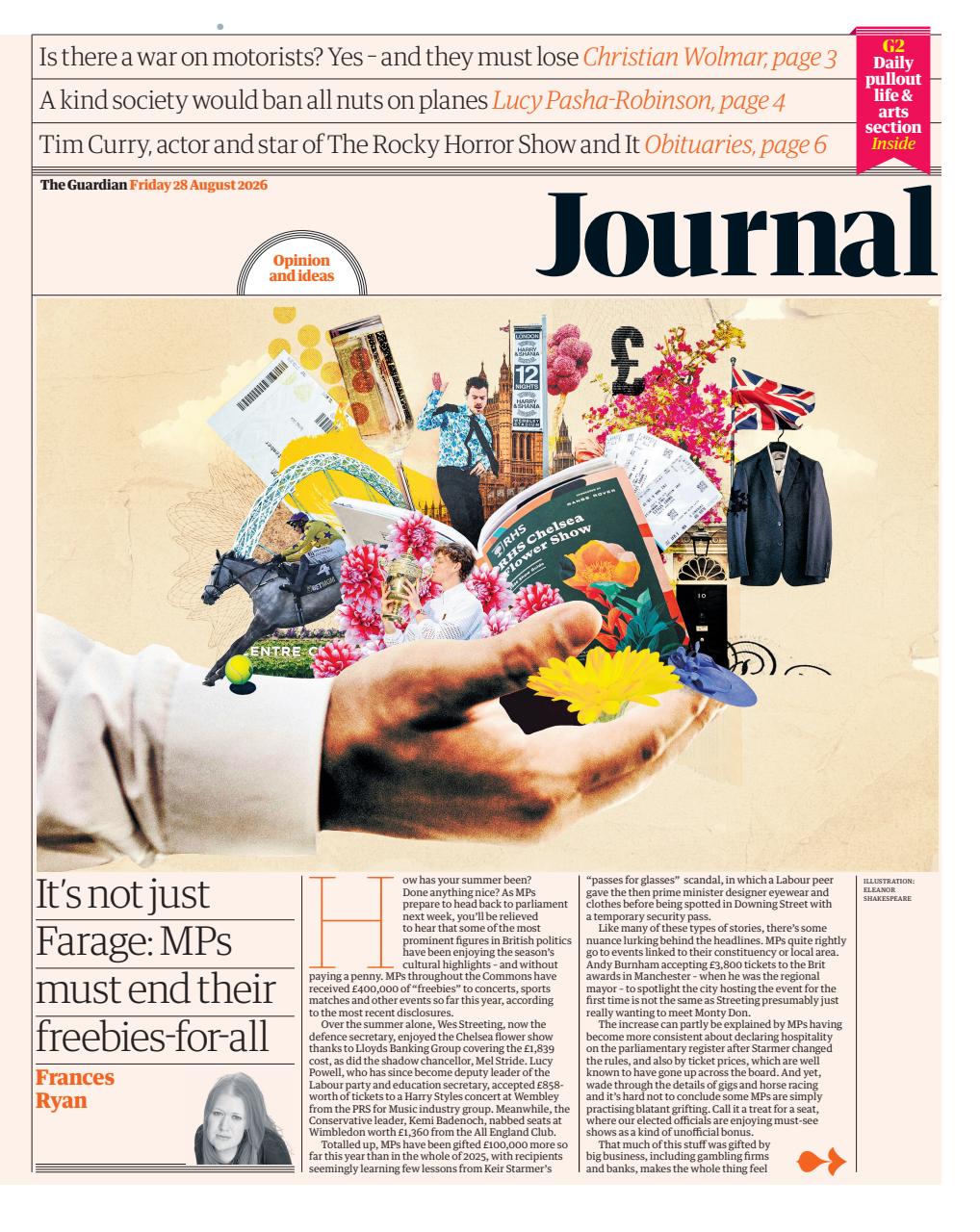 The Guardian Newspaper Preview Pages