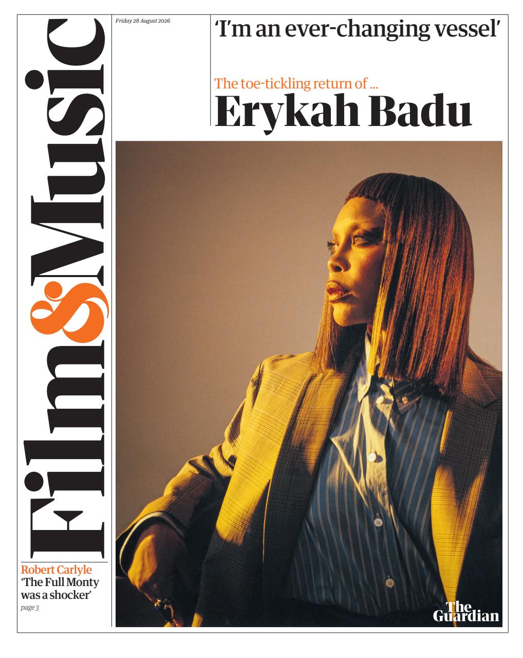 The Guardian Newspaper Preview Pages