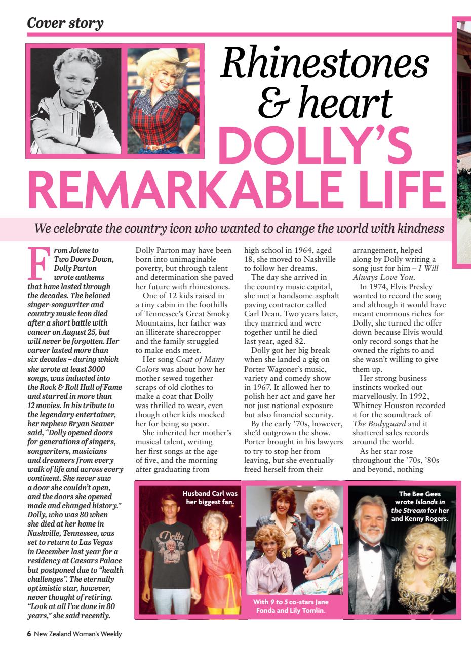 NZ Woman's Weekly Preview Pages