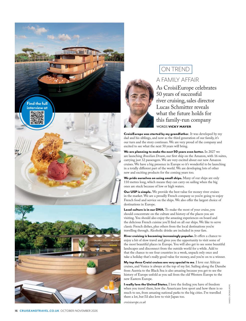 Cruise & Travel Preview Pages