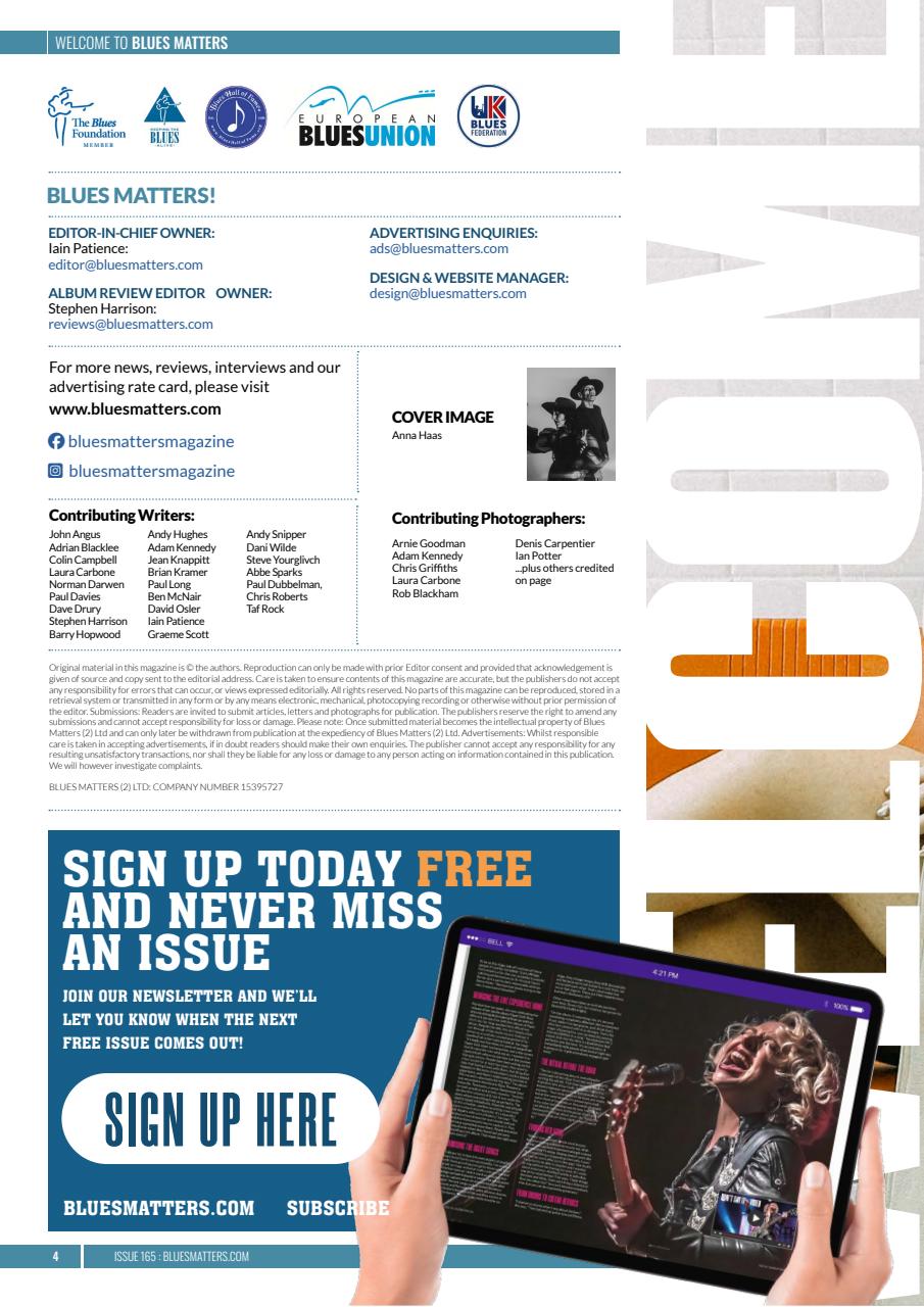 Blues Matters! Preview Pages