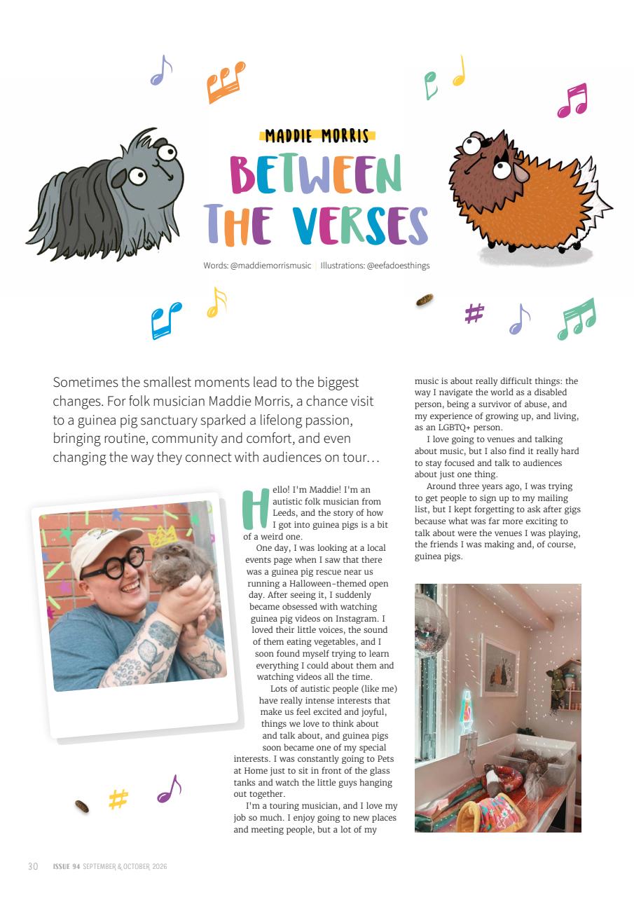 Guinea Pig Magazine Preview Pages