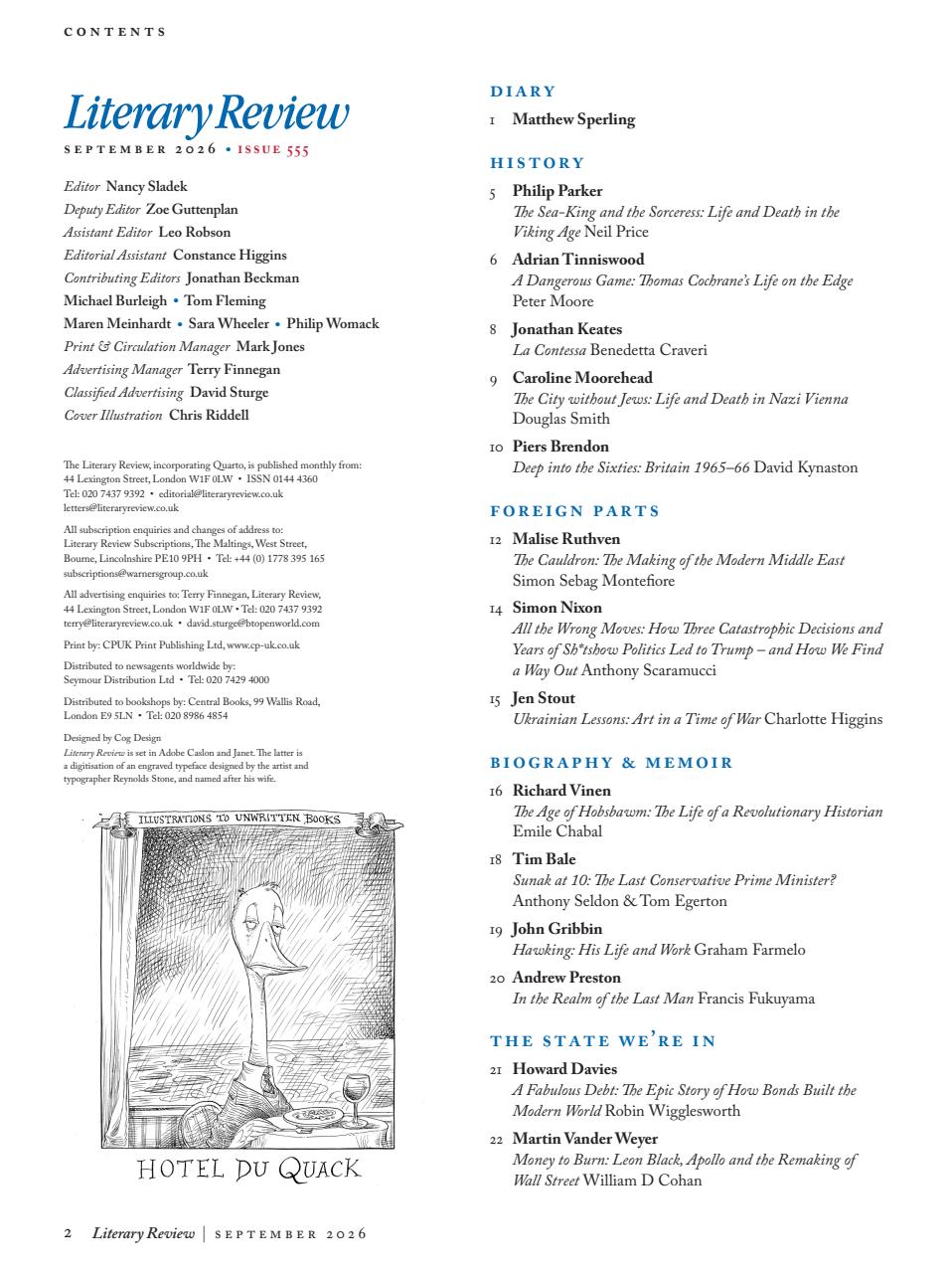 Literary Review Preview Pages