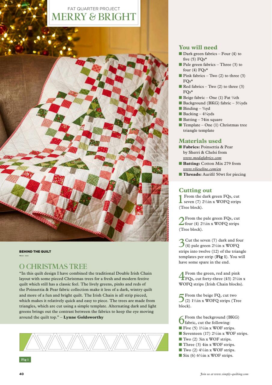 Today’s Quilter Preview Pages