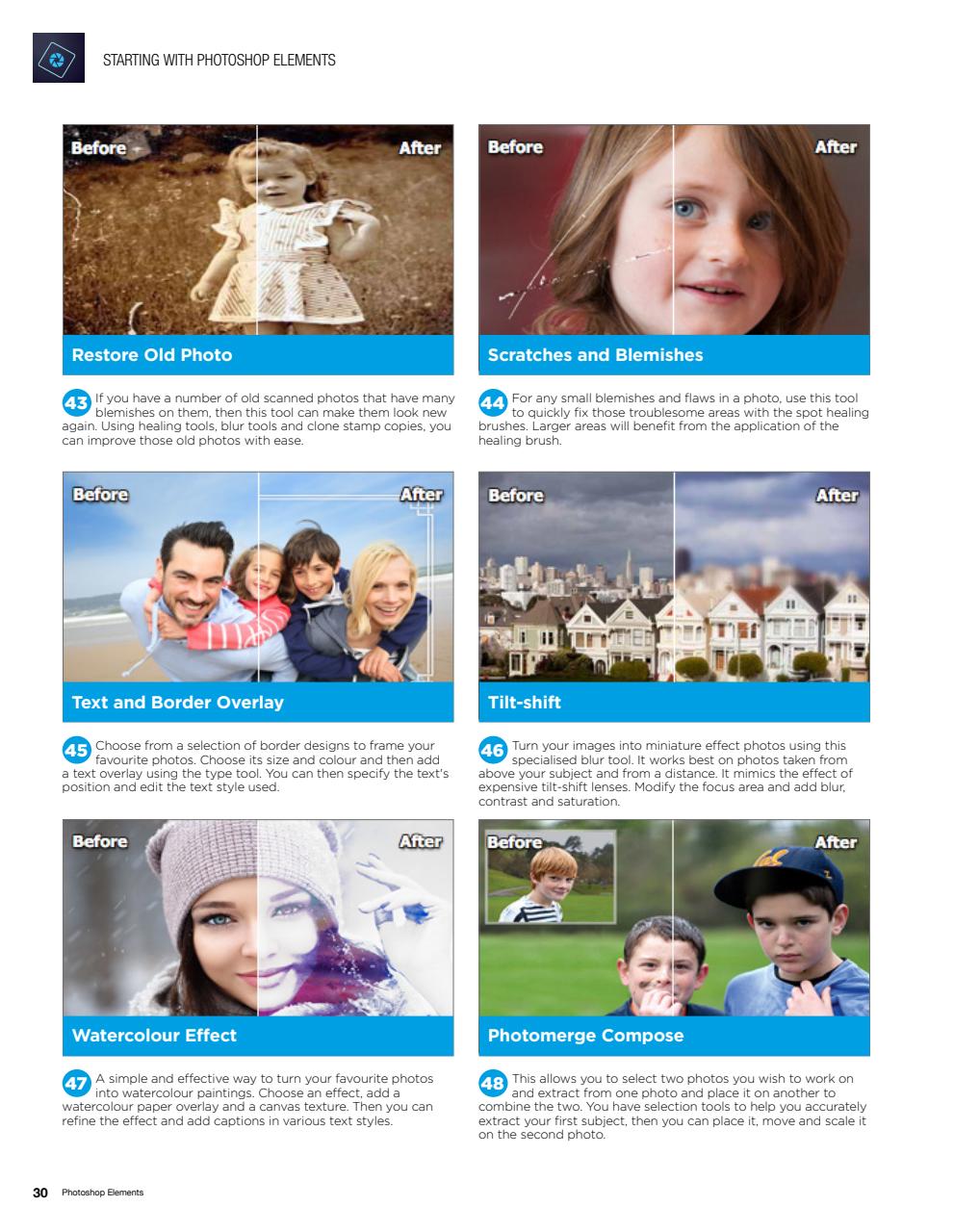 Photoshop Elements The Complete Manual Preview Pages