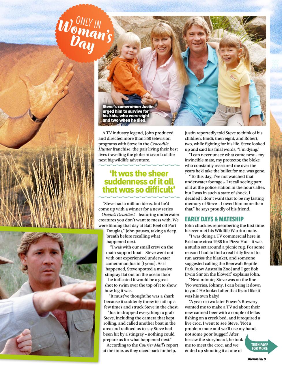Woman's Day Australia Preview Pages