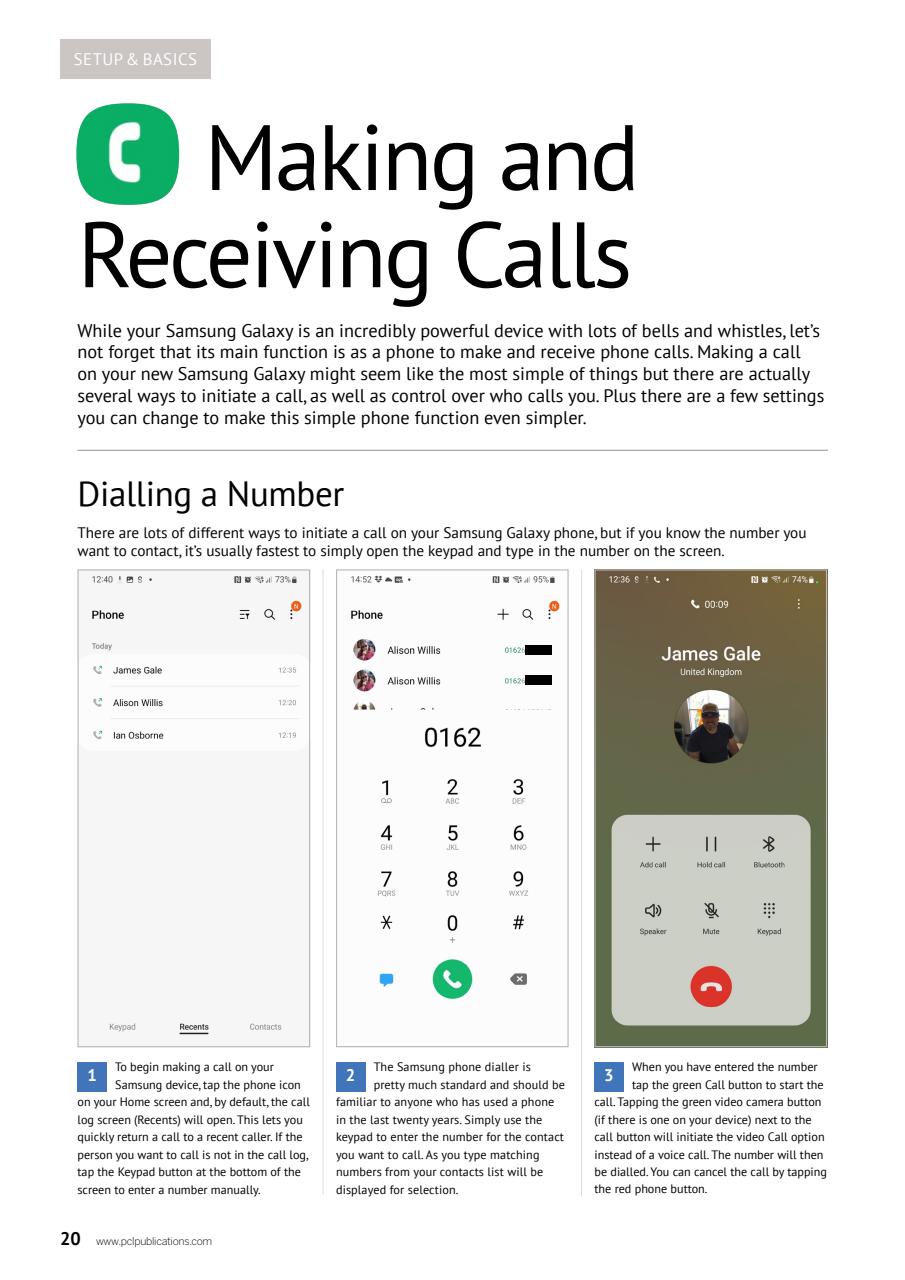 Samsung Galaxy The Complete Manual Preview Pages