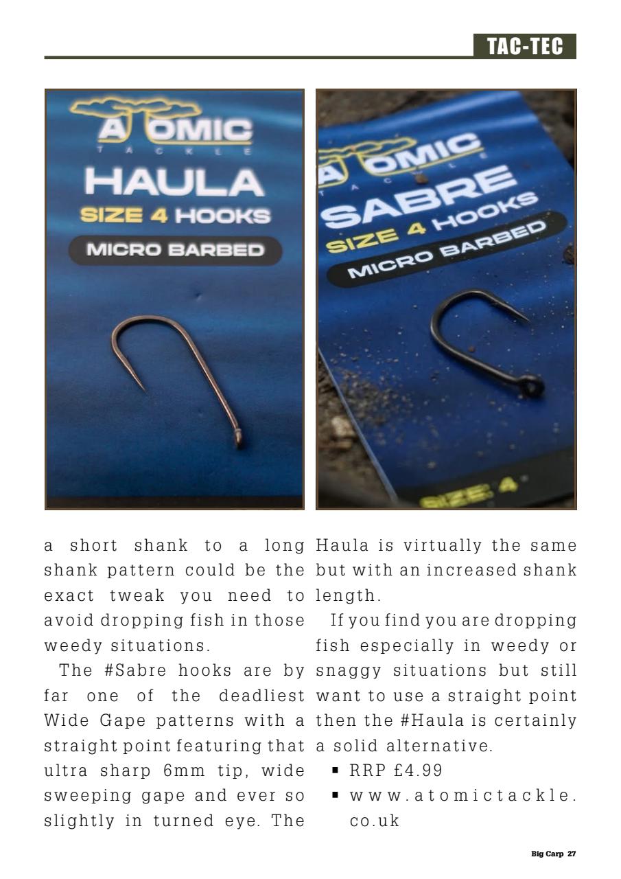 Big Carp Magazine Preview Pages