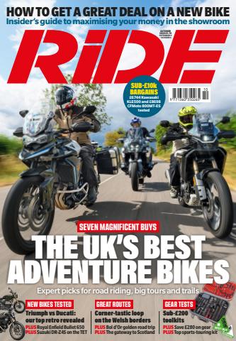 Ride issue October 2026