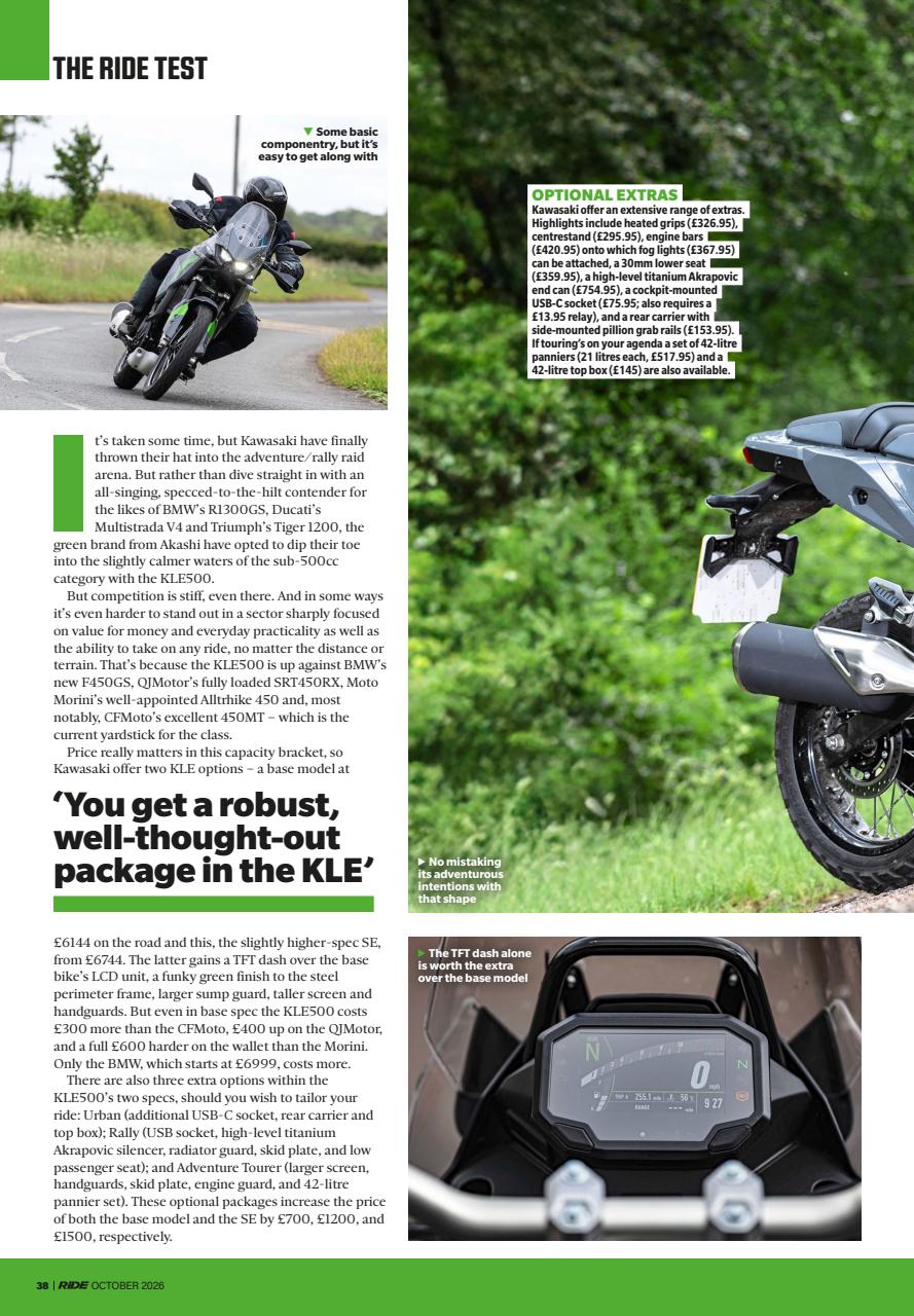 Ride Preview Pages