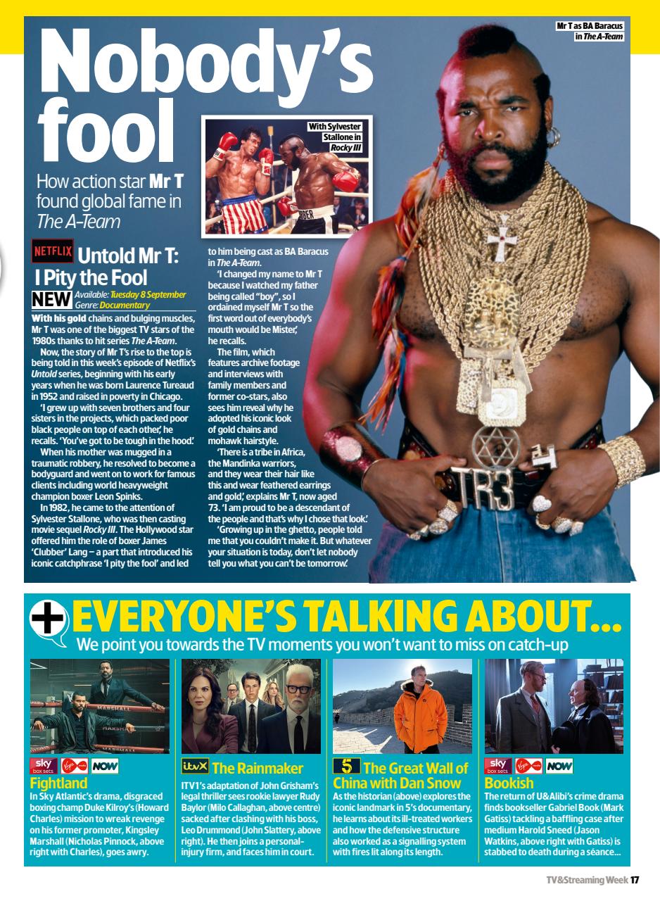 TV & Satellite Week Preview Pages