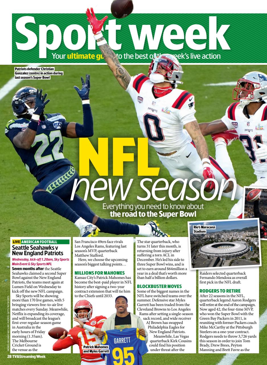 TV & Satellite Week Preview Pages