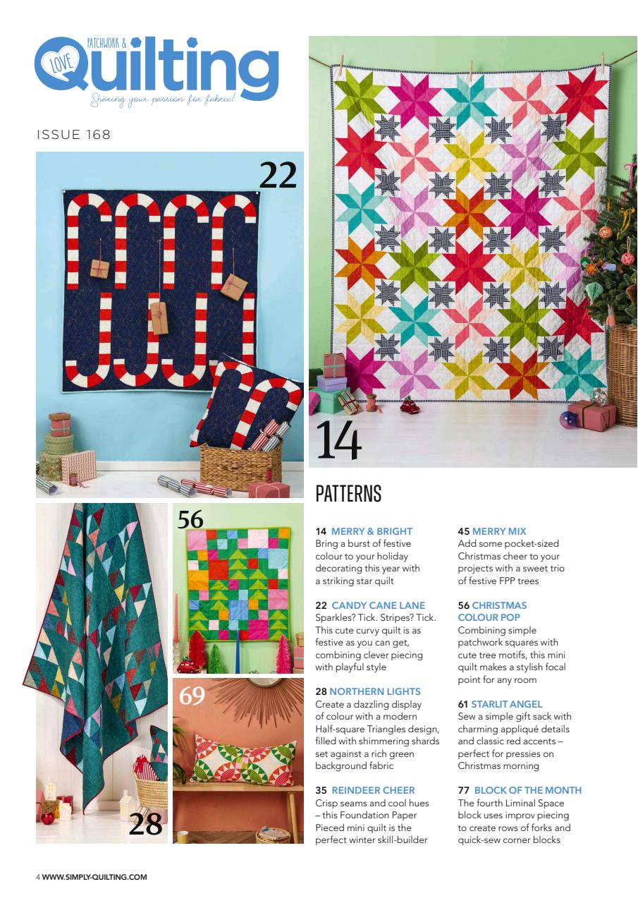 Love Patchwork & Quilting Preview Pages