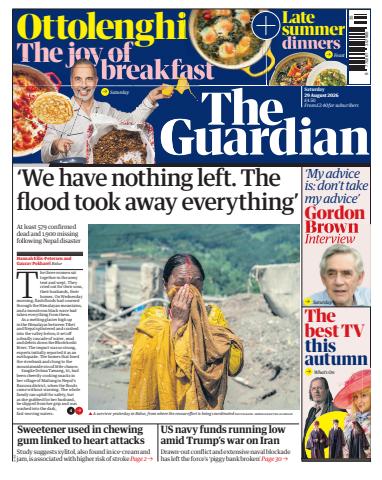 The Guardian Newspaper issue Saturday, 29 August 2026