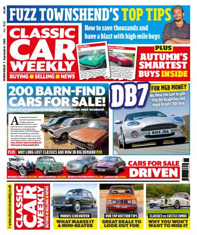Classic Car Weekly issue 02 September 2026