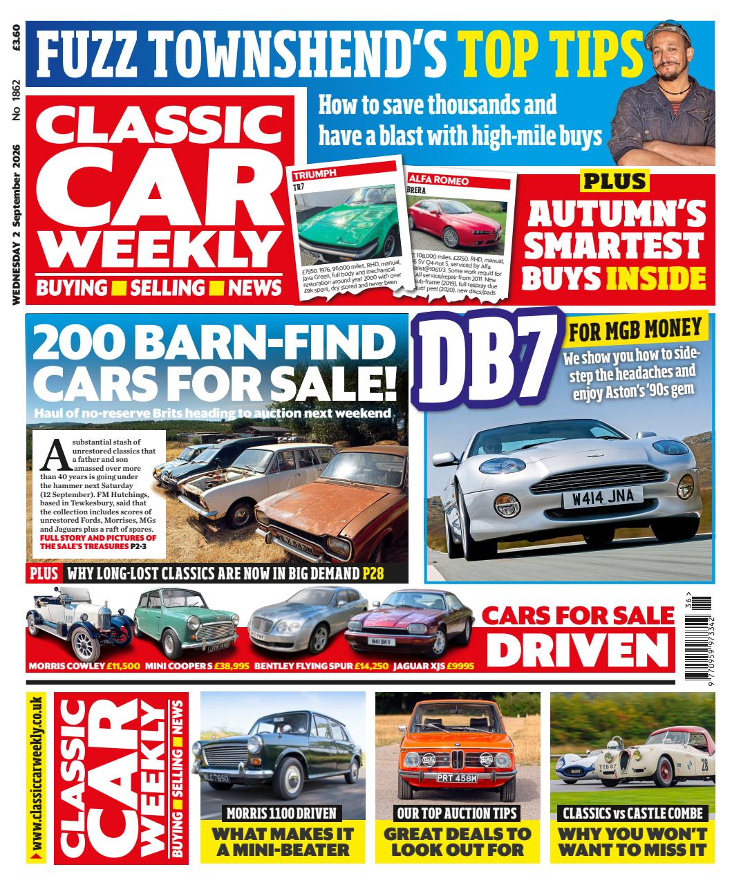Classic Car Weekly Preview Pages