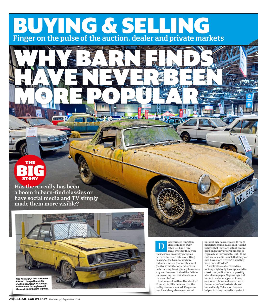 Classic Car Weekly Preview Pages