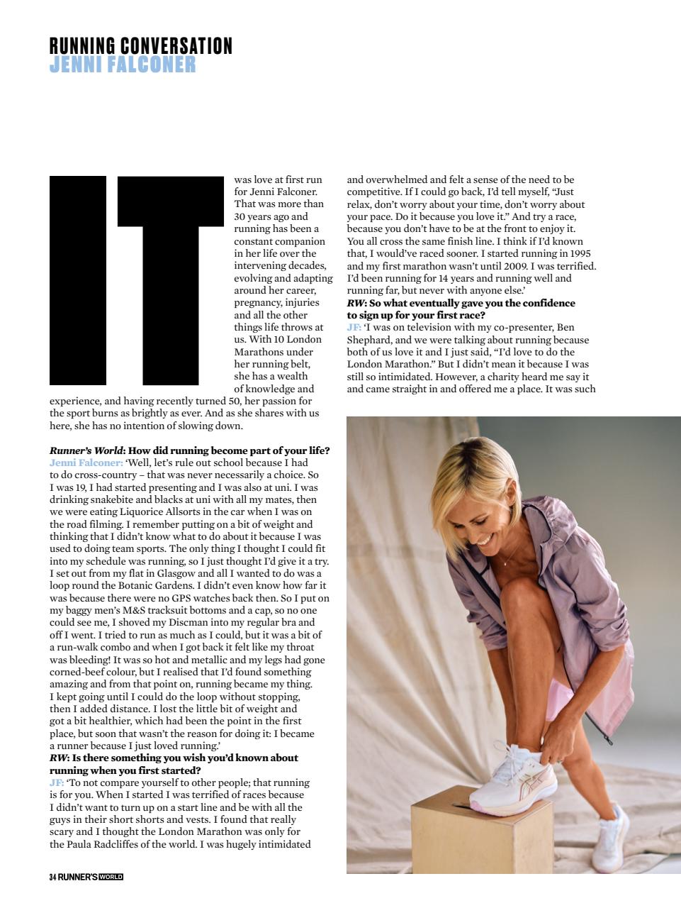 Runner's World Preview Pages