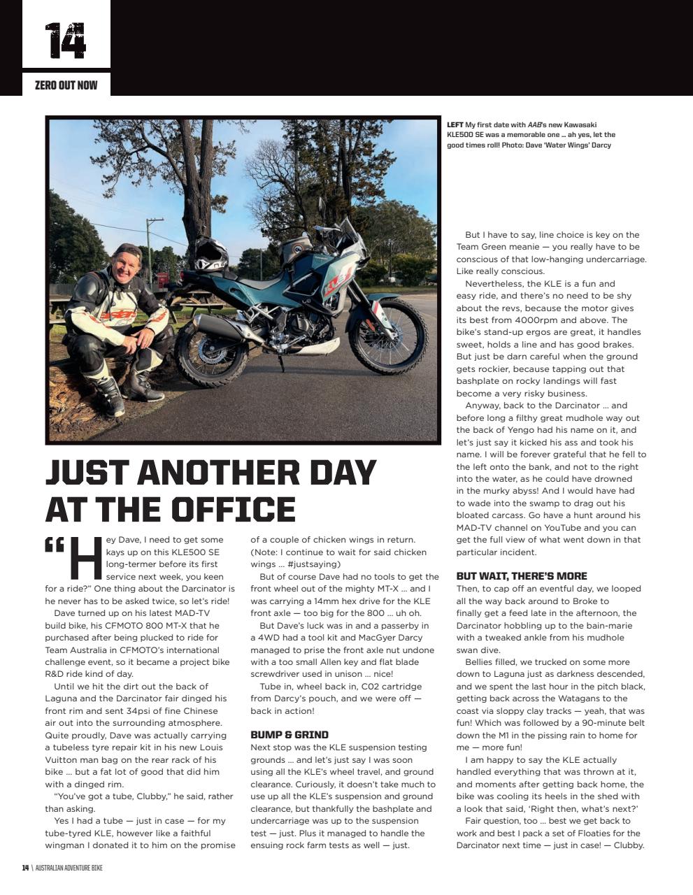 Australian Adventure Bike Preview Pages
