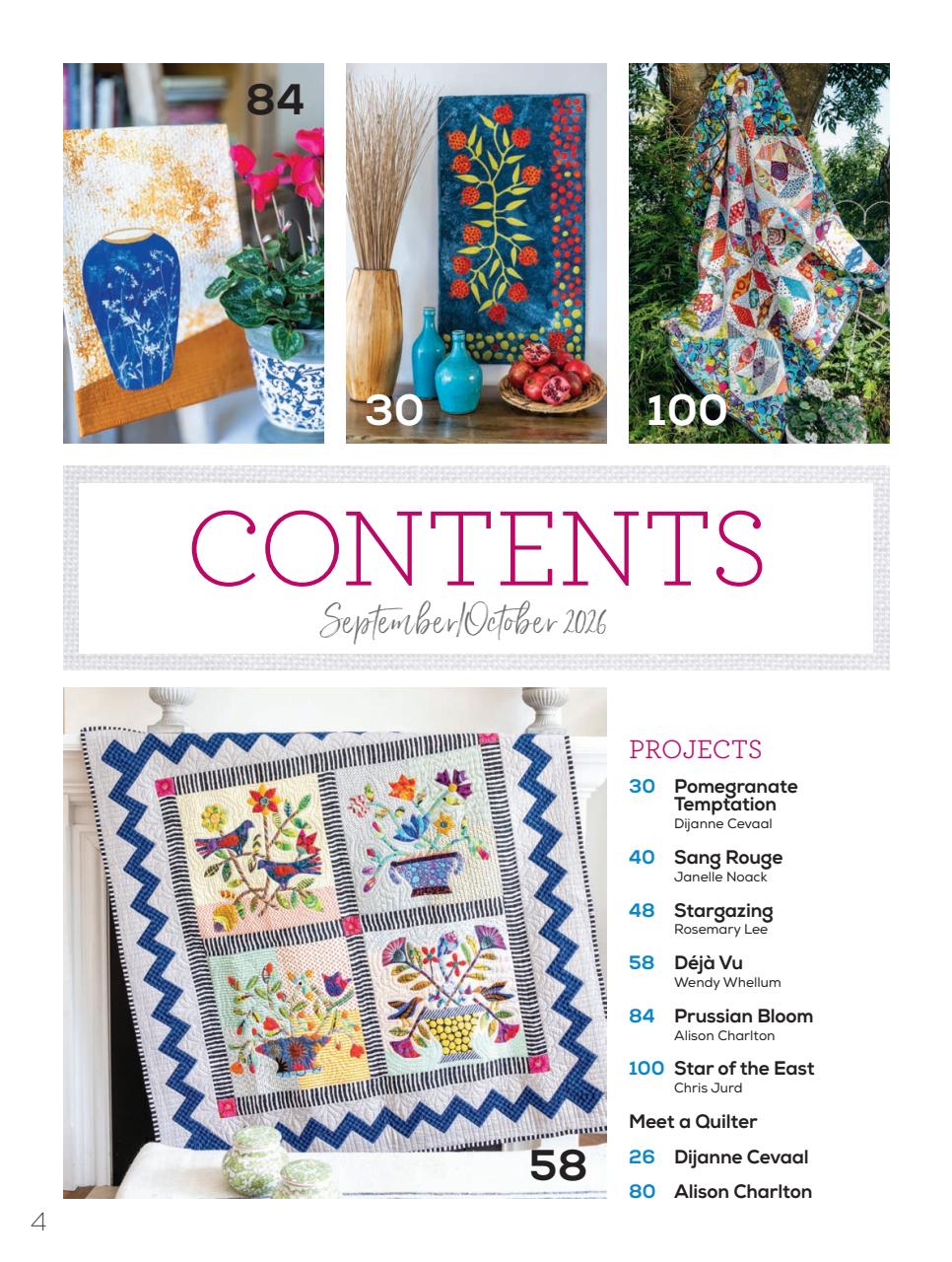 Quilters Companion Preview Pages