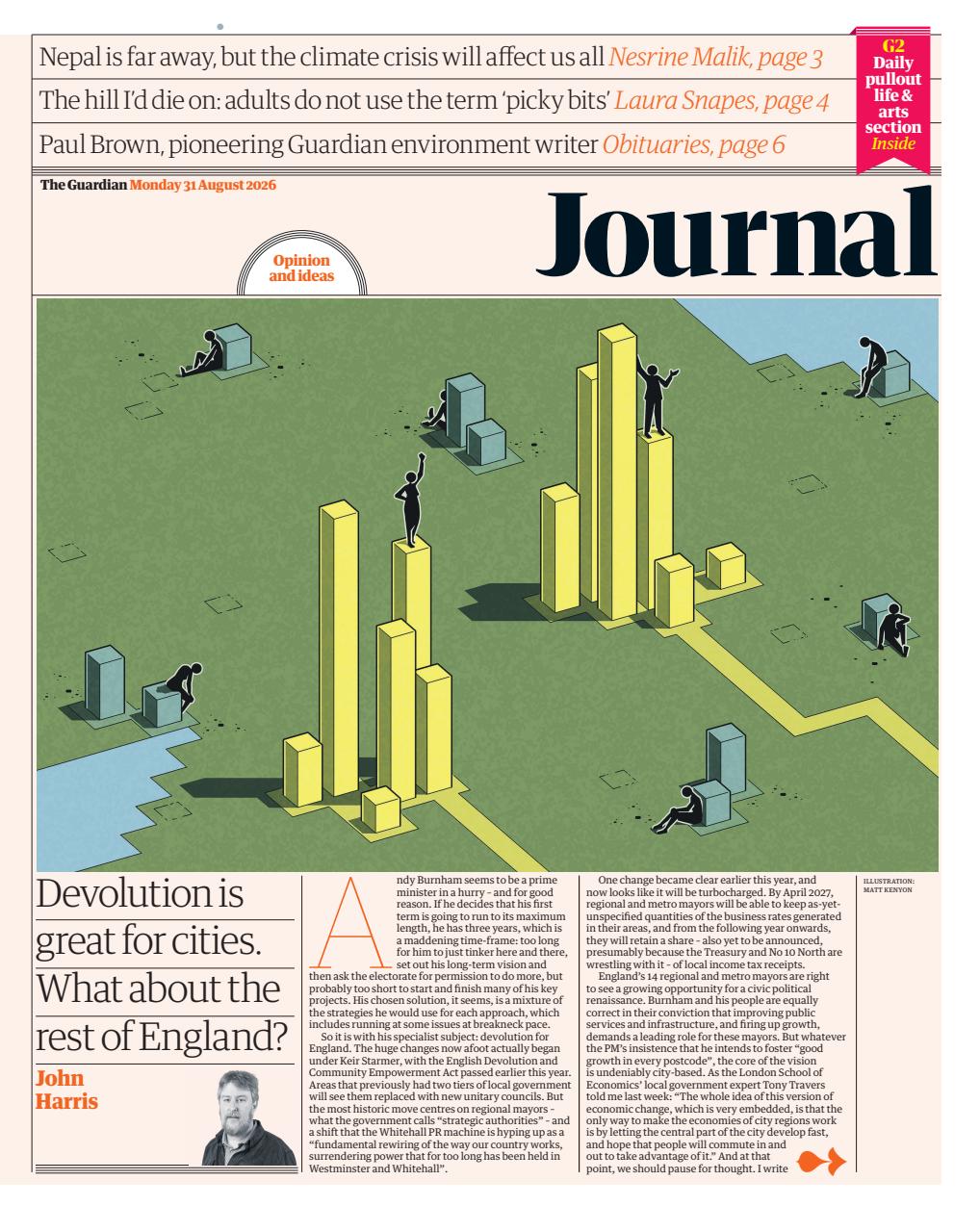 The Guardian Newspaper Preview Pages