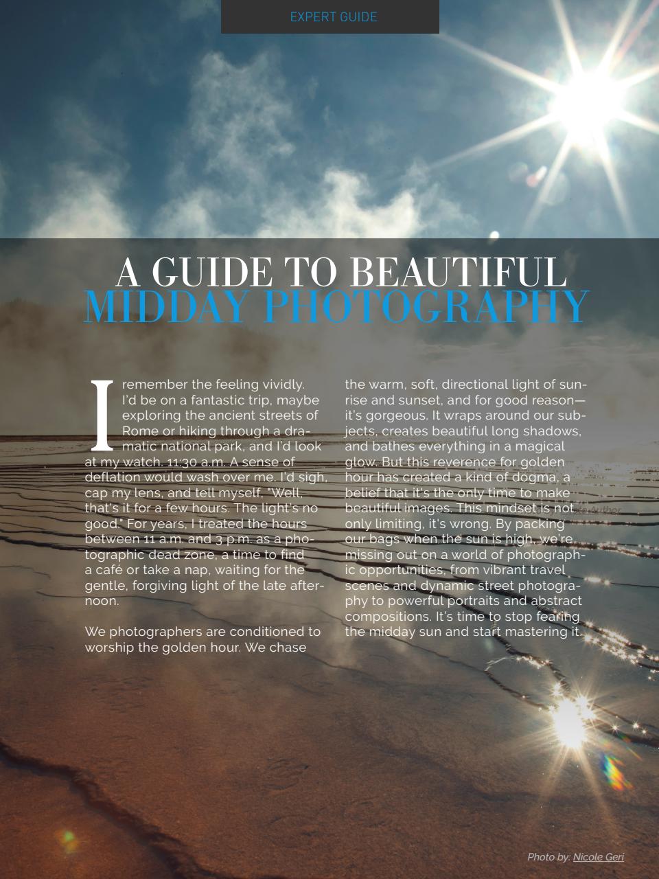 Photography Masterclass Magazine Preview Pages