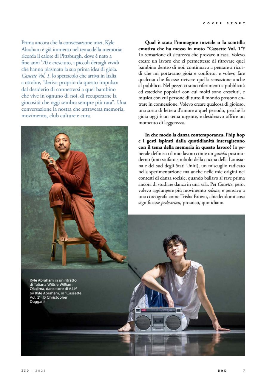 DANZA&DANZA Preview Pages