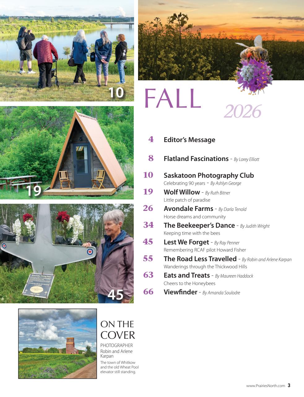 Prairies North Magazine Preview Pages